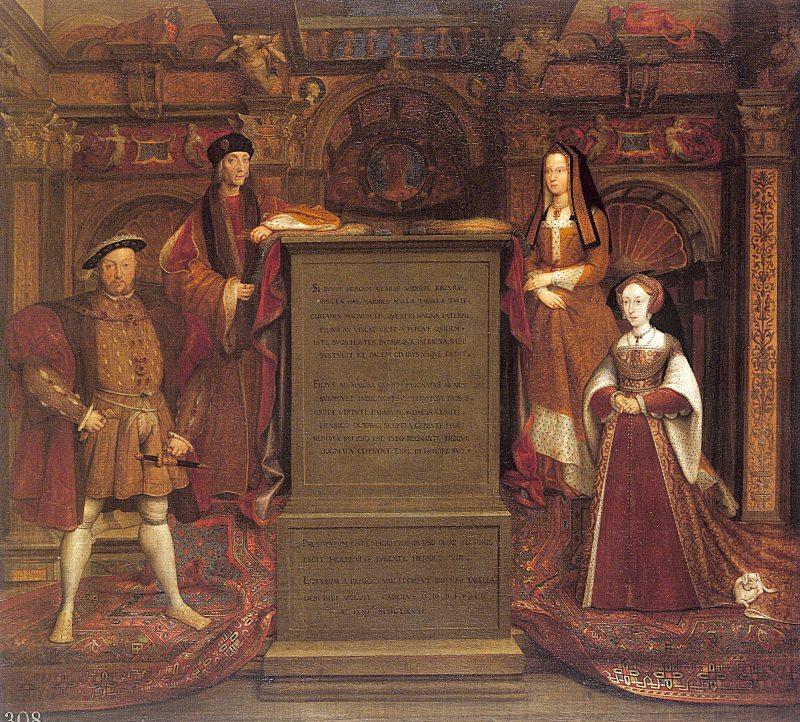 Leemput, Remigius van Copy after Hans Holbein the Elder's lost mural at Whitehall oil painting picture